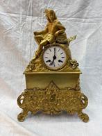 Figurale pendule - Antiek - Verguld brons - 1800-1850, Antiek en Kunst, Antiek | Klokken