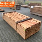 Thermo Vuren Geschaafde Plank 3000x185x18mm, Ophalen of Verzenden, Nieuw