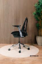 Refurbished Herman Miller Sayl Black - Refurbished Model, Huis en Inrichting, Bureaustoelen, Verzenden, Zwart, Zo goed als nieuw