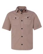 -70% J.C. Rags  J.C. Rags Casual overhemd met korte mouwen, Kleding | Heren, Verzenden, Nieuw, Bruin