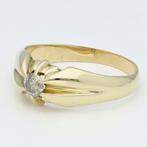 Ring - 14 karaat Geel goud Diamant (Natuurlijk), Sieraden, Tassen en Uiterlijk, Ringen, Nieuw