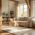 Schommel Baby Hout Katoen | Premium | OP=OP, Ophalen of Verzenden, Nieuw