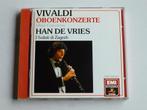 Vivaldi - Oboenkonzerte / Han de Vries, Cd's en Dvd's, Cd's | Klassiek, Verzenden, Zo goed als nieuw