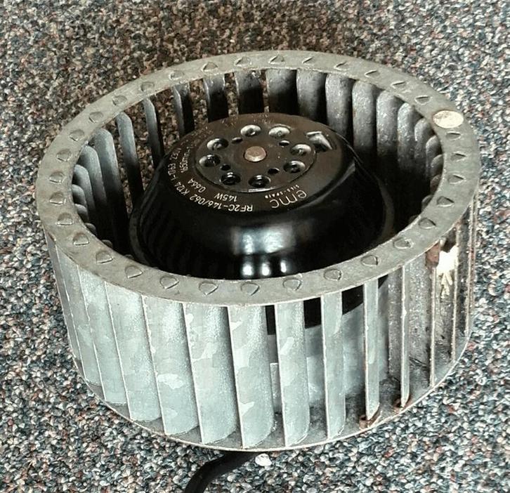 Gereviseerde ruilmotor voor Itho WTW unit. EMC RF2C-146/062, Doe-het-zelf en Verbouw, Ventilatie en Afzuiging, Ophalen of Verzenden