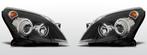 Koplampen Angel Eyes | Opel Astra H 2004-2009 | zwart, Verzenden, Nieuw, Opel