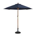 Bolero ronde donkerblauwe parasol 2,5 meter, Zakelijke goederen, Horeca | Meubilair en Inrichting, Verzenden, Nieuw in verpakking