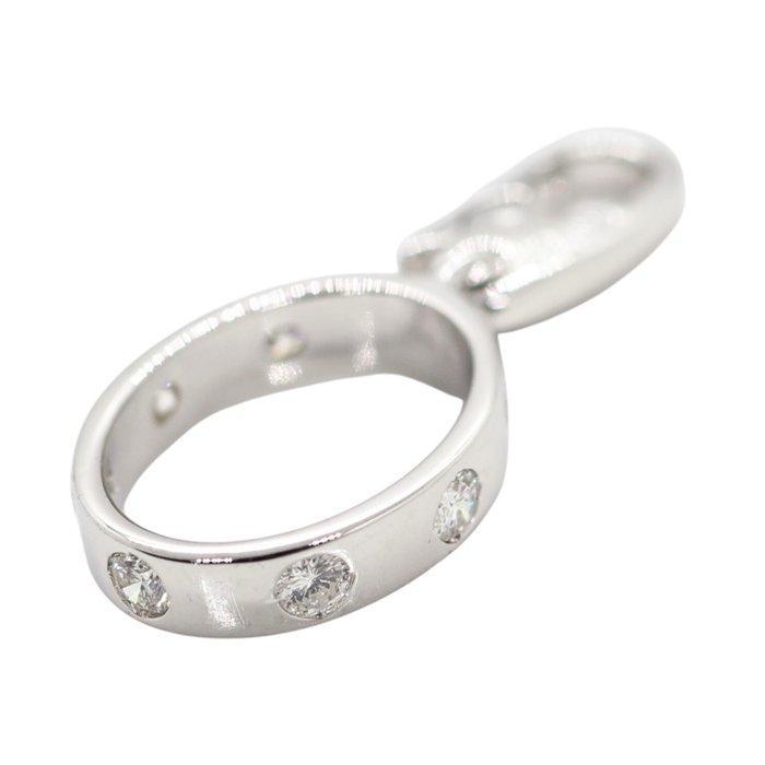Cartier - Hanger - Love - 18 karaat Witgoud - diamanten, Sieraden, Tassen en Uiterlijk, Antieke sieraden