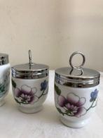 Royal Worcester - Eierhouder set (5) - Metaal, Porselein -