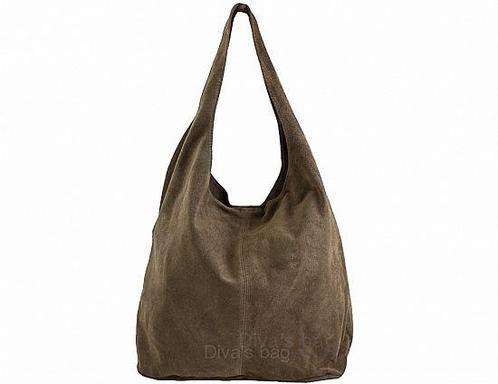 Comfortabele suède maxi tas - zachte schouder tas met, Sieraden, Tassen en Uiterlijk, Tassen | Schoudertassen