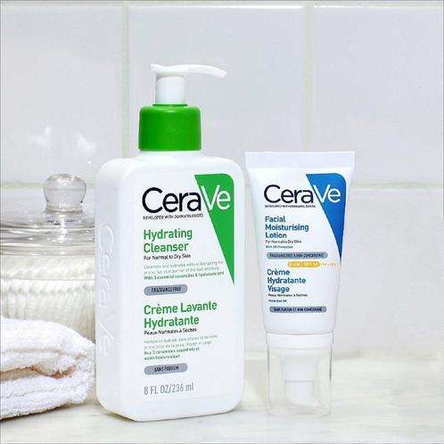 CeraVe Hydraterende Gezichtscrème SPF30 -52ml, Sieraden, Tassen en Uiterlijk, Uiterlijk | Gezichtsverzorging, Verzorging, Nieuw