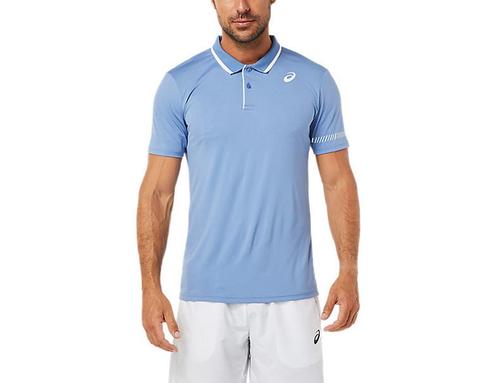 Asics - Court Polo Shirt - Heren Polo Blauw - L, Kleding | Heren, Polo's