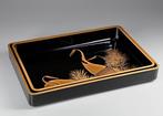 presentatieschotel - Gelakt hout - Japan - Shwa periode