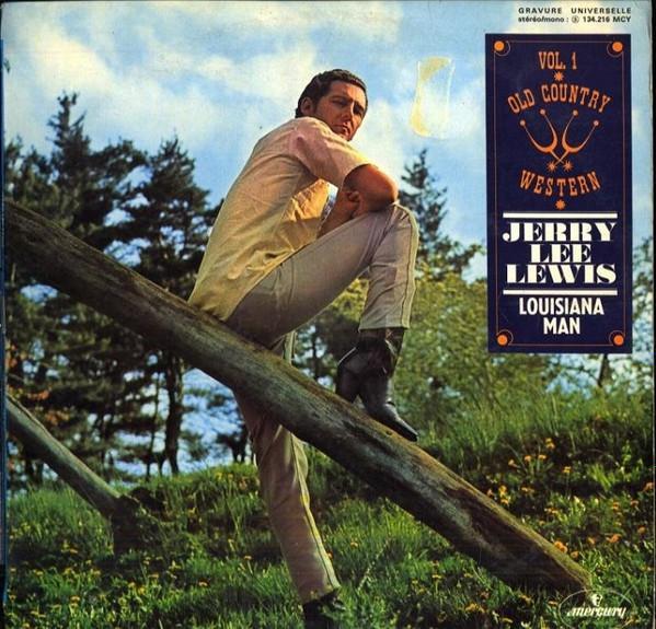 LP gebruikt - Jerry Lee Lewis - Louisiana Man, Cd's en Dvd's, Vinyl | Rock, Zo goed als nieuw, Verzenden