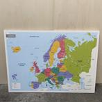 OUTLET - Prikbord Europa kaart KIDS - 100 x 140cm, Ophalen of Verzenden, Nieuw