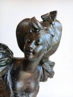 Beeldje - Libellule - Marmer, Legering, Antiek en Kunst