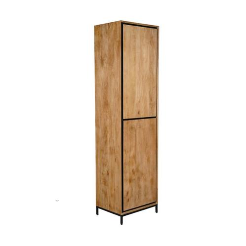 *WOONWINKEL* Starfurn RichWood Smalle Hoge Kast Mangohout, Huis en Inrichting, Kasten | Wandmeubels, Nieuw, Verzenden