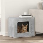 vidaXL Kattenhuis Beton 51 x 30 x 42,5 cm Bewerkt hout, Dieren en Toebehoren, Verzenden, Nieuw
