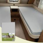 Enkele bedden indeling 2 delig, jersey hoeslakenset, Eenpersoons, Verzenden, Nieuw, Wit