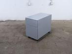 Ladeblok | Tweedehands | 2 lades | Zilvergrijs | LB332, Verzenden, Gebruikt