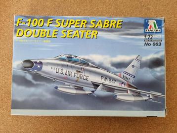 Italeri 003 F-100F Super Sabre 1:72 beschikbaar voor biedingen