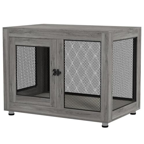 TRUUSK Hondenkooi Voor Thuis, Hondenbox Met 2 Deuren, Wasbar, Dieren en Toebehoren, Honden-accessoires, Nieuw, Verzenden