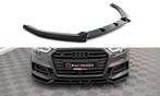 Voorspoiler V.1 Audi S3 Sportback 8V FL Maxton Glans Zwart, Ophalen of Verzenden, Nieuw