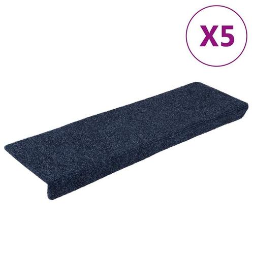 5x Trapmat Antraciet Naaldvilt - Retourdeal - Stijlvol &..., Huis en Inrichting, Stoffering | Vloerbedekking, Grijs, Nieuw, Tapijt