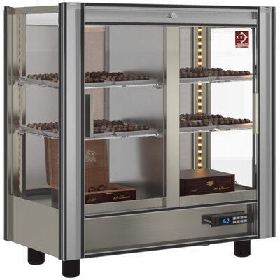 Gekoelde chocolade vitrine lt.216 - moduleerbaar | Diamond |, Zakelijke goederen, Horeca | Keukenapparatuur, Nieuw in verpakking