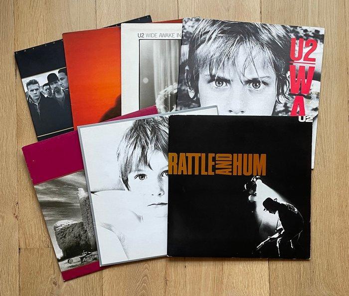 U2 - Collection of 7 LP albums - Vinylplaat - 1981, Cd's en Dvd's, Vinyl Singles