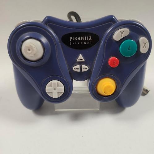 Piranha Xtreme Paarse Controller Nintendo Gamecube, Spelcomputers en Games, Games | Nintendo GameCube, Ophalen of Verzenden