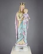 Beeldje, Maria met Kind - 46 cm - Biscuit porselein, Antiek en Kunst