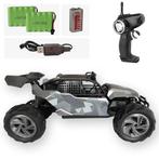 RC Auto Camo Grijs + EXTRA ACCU - Bestuurbare Auto - 1:14, Ophalen of Verzenden, Nieuw, Afstandsbediening