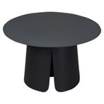 Barolo bijzettafel 70cm rond H42cm aluminium antraciet, Ophalen of Verzenden, Nieuw, Aluminium