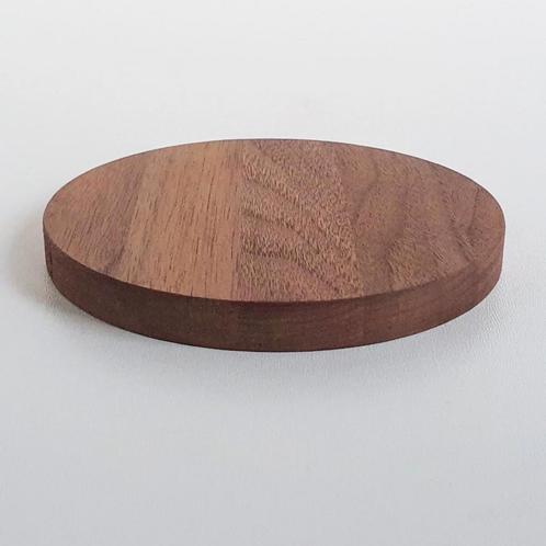 HOCHO Walnoten Houten Onderzetter  Ø100mm – Luxe & Duurza, Huis en Inrichting, Keuken | Keukenbenodigdheden, Nieuw, Ophalen of Verzenden