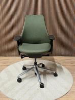 Aanbod Herman Miller Sayl Bureaustoelen - Groene Bureaustoel, Verzenden, Zo goed als nieuw, Bureaustoel, Groen
