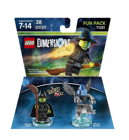 LEGO Dimensions 71221 Fun Pack (Wicked Witch + Winged Monkey, Kinderen en Baby's, Speelgoed | Duplo en Lego, Zo goed als nieuw