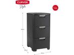 Curver Style Ladesysteem - 3x14 liter - Antraciet, Verzenden, Zo goed als nieuw