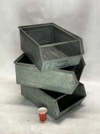 Gereedschapskist (3) - IJzer - oude gereedschapbakken, Antiek en Kunst