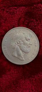 Nederland. Willem III. 2 1/2 Gulden 1857 (Zonder, Postzegels en Munten, Munten | Nederland
