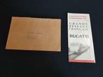 1937 Bugatti Exposition Internationale brochure Frans, Verzenden, Zo goed als nieuw