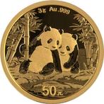 3 Gramm - Goud .999 - 2026 China Panda Goldmünze - Zonder