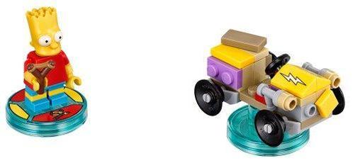 LEGO Dimensions 71211 Fun Pack (Bart Simpson + Gravity Sprin, Kinderen en Baby's, Speelgoed | Duplo en Lego, Zo goed als nieuw