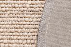 Designtapijt WOL 150cm beige rond wol handgemaakt - 43056, Ophalen of Verzenden, Nieuw