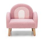 Trendmix Kinder Fauteuil Teddy Stof Roze Regenboog -, Ophalen of Verzenden, Nieuw