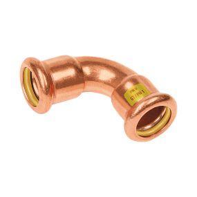 BONFIX M-press RK-gas bocht 90° 54 x 54 mm, Doe-het-zelf en Verbouw, Buizen en Afvoer, Ophalen of Verzenden