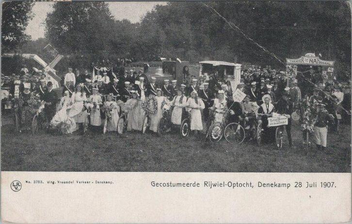 DENEKAMP - Gecostumeerde Rijwiel-Optocht, Denekamp 28 Jul..., Verzamelen, Ansichtkaarten | Nederland, Verzenden