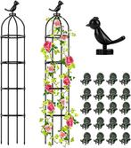 Klimplanten Obelisk Set van 2- Verstelbare hoogte tot 145, Verzenden, Nieuw