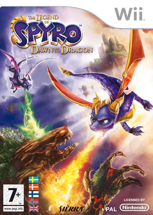 The Legend of Spyro Dawn of the Dragon-Standaard (Wii), Spelcomputers en Games, Games | Nintendo Wii, Zo goed als nieuw, Ophalen of Verzenden