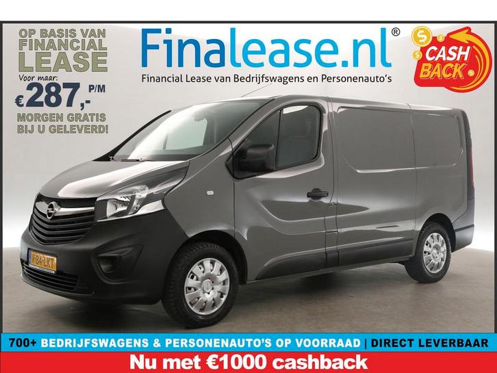 Opel Vivaro 1.6 CDTI L1H1 MARGE 3-Zits Trekhaak Parkeersens, Auto's, Bestelauto's, Lease, Handgeschakeld, Diesel, Opel, Zilver of Grijs