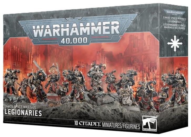 Chaos Space Marines Legionaries hernieuwde uitgave, Hobby en Vrije tijd, Wargaming, Nieuw, Ophalen of Verzenden